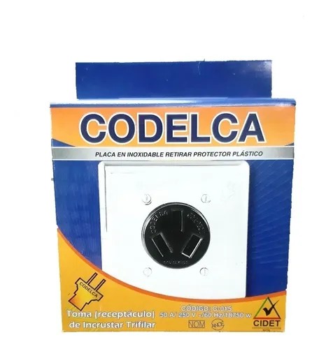 Toma y Clavija Trifilar 50A
