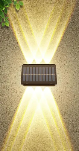 Aplique Solar de Pared 3 Tonos 2W IP65
