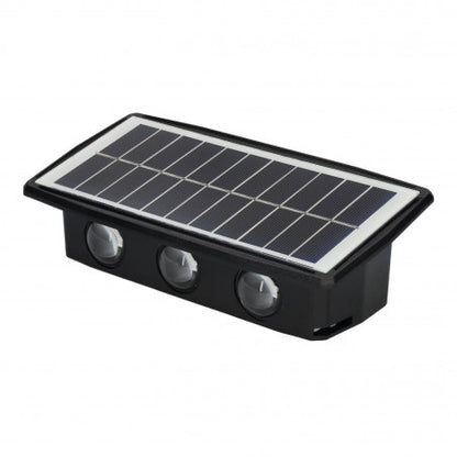 Aplique Solar de Pared 3 Tonos 2W IP65