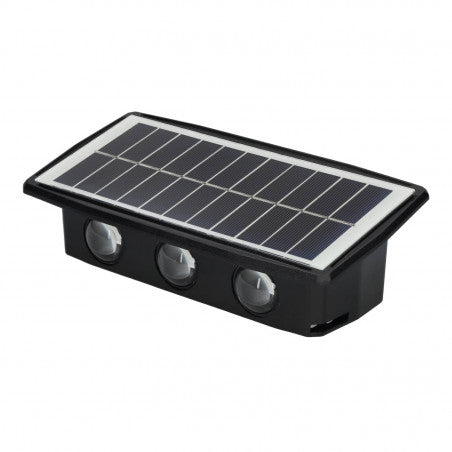 Aplique Solar de Pared 3 Tonos 2W IP65