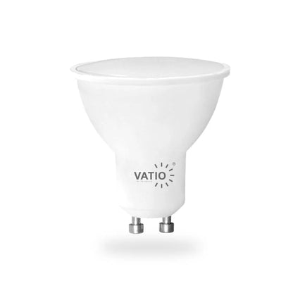 Bombillo LED GU10 5W Luz Blanca y Cálida