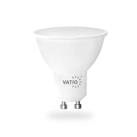 Bombillo LED GU10 5W Luz Blanca y Cálida