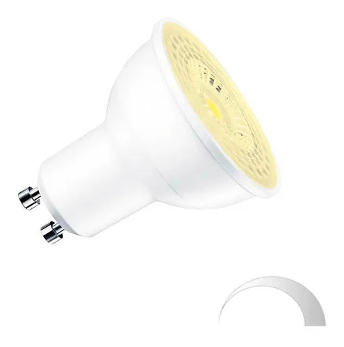 Bombillo LED GU10 5W Luz Blanca y Cálida