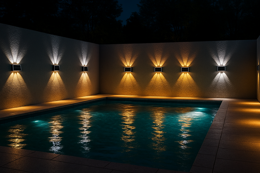 Aplique Solar de Pared 3 Tonos 2W IP65